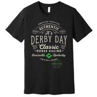 Vintage Derby Day Louisville Kentucky Horse Racing Premium T-Shirt