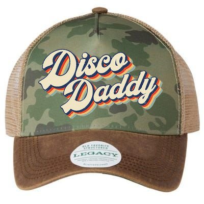 Vintage Disco Daddy Retro Matching 60s 70s Gift Dad Legacy Tie Dye Trucker Hat