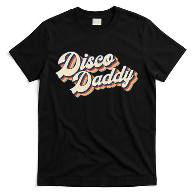Vintage Disco Daddy Retro Matching 60s 70s Gift Dad T-Shirt