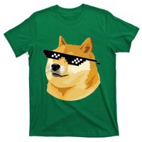 Vintage Doge Dogecoin Shiba Inu Coin Token T-Shirt