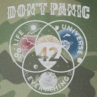 Venn Diagram DonT Panic Life The Universe And Everything 42 Legacy Tie Dye Trucker Hat