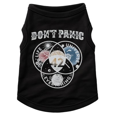 Venn Diagram DonT Panic Life The Universe And Everything 42 Doggie Tank