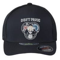 Venn Diagram DonT Panic Life The Universe And Everything 42 Flexfit Unipanel Trucker Cap