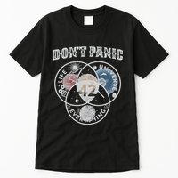 Venn Diagram DonT Panic Life The Universe And Everything 42 Tall T-Shirt