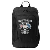 Venn Diagram DonT Panic Life The Universe And Everything 42 City Backpack