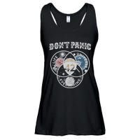 Venn Diagram DonT Panic Life The Universe And Everything 42 Ladies Essential Flowy Tank