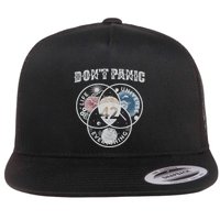 Venn Diagram DonT Panic Life The Universe And Everything 42 Flatbill Hat