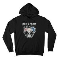 Venn Diagram DonT Panic Life The Universe And Everything 42 Tall Hoodie