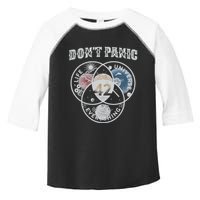 Venn Diagram DonT Panic Life The Universe And Everything 42 Toddler Fine Jersey T-Shirt