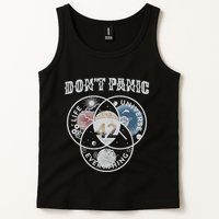 Venn Diagram DonT Panic Life The Universe And Everything 42 Tank Top