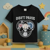 Venn Diagram DonT Panic Life The Universe And Everything 42 Toddler T-Shirt