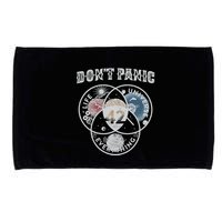 Venn Diagram DonT Panic Life The Universe And Everything 42 Microfiber Hand Towel