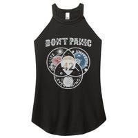 Venn Diagram DonT Panic Life The Universe And Everything 42 Women's Perfect Tri Rocker Tank