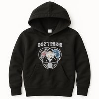 Venn Diagram DonT Panic Life The Universe And Everything 42 Kids Hoodie