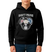 Venn Diagram DonT Panic Life The Universe And Everything 42 Kids Hoodie