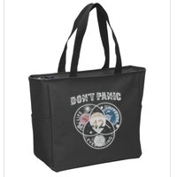Venn Diagram DonT Panic Life The Universe And Everything 42 Zip Tote Bag