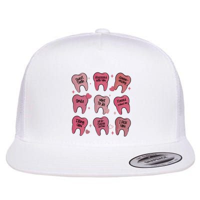 Valentine Dentist Dental Hygienist Flatbill Hat