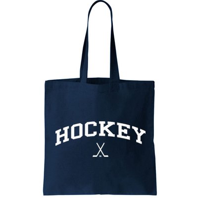 Vintage Distressed Design That Says Hockey Bag