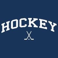 Vintage Distressed Design That Says Hockey Bag