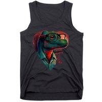 Valentines Day Dinosaur I Steal Hearts Tank Top