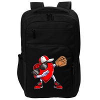 Valentines Day Dabbing Heart Shirt Boys Baseball Catcher Impact Tech Backpack
