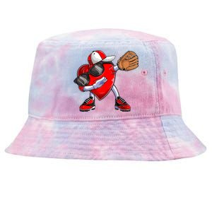 Valentines Day Dabbing Heart Shirt Boys Baseball Catcher Tie-Dyed Bucket Hat