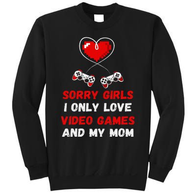 Valentines Day Design For Video Games Sweatshirt