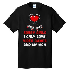 Valentines Day Design For Video Games Tall T-Shirt