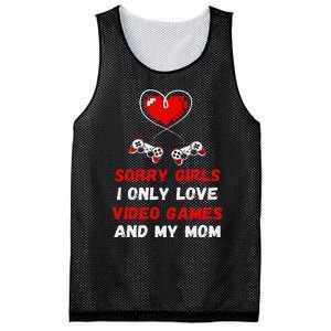 Valentines Day Design For Video Games Mesh Reversible Basketball Jersey Tank