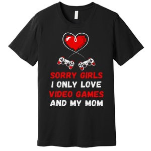 Valentines Day Design For Video Games Premium T-Shirt