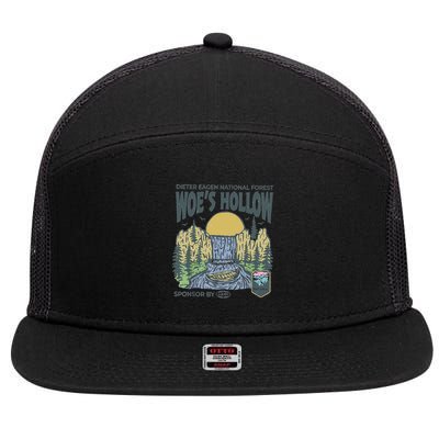 Vintage Dieter Eagan Severance Retro  7 Panel Mesh Trucker Snapback Hat