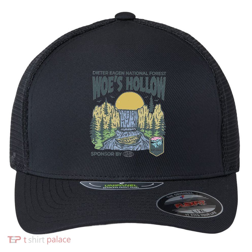 Vintage Dieter Eagan Severance Retro  Flexfit Unipanel Trucker Cap