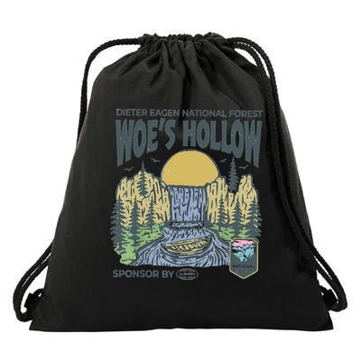 Vintage Dieter Eagan Severance Retro  Drawstring Bag