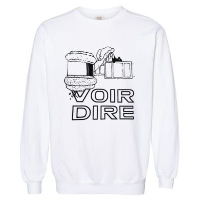 Voir Dire Earl Garment-Dyed Sweatshirt