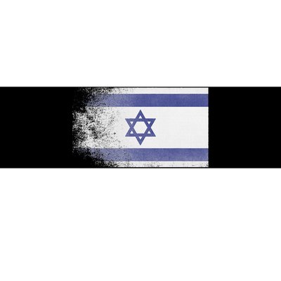 Vintage Distressed Flag of Israel Pray for Israel Pro Jewish  Bumper Sticker