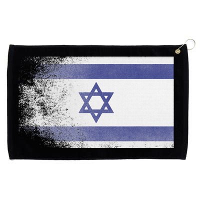 Vintage Distressed Flag of Israel Pray for Israel Pro Jewish  Grommeted Golf Towel