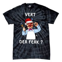 Vert Der Ferk Christmas Funny Chef Tie-Dye T-Shirt