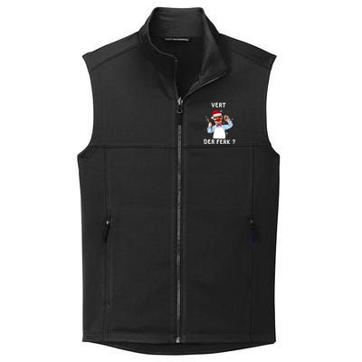 Vert Der Ferk Christmas Funny Chef Collective Smooth Fleece Vest