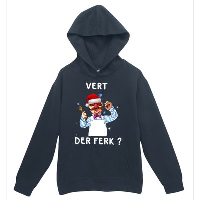 Vert Der Ferk Christmas Funny Chef Urban Pullover Hoodie