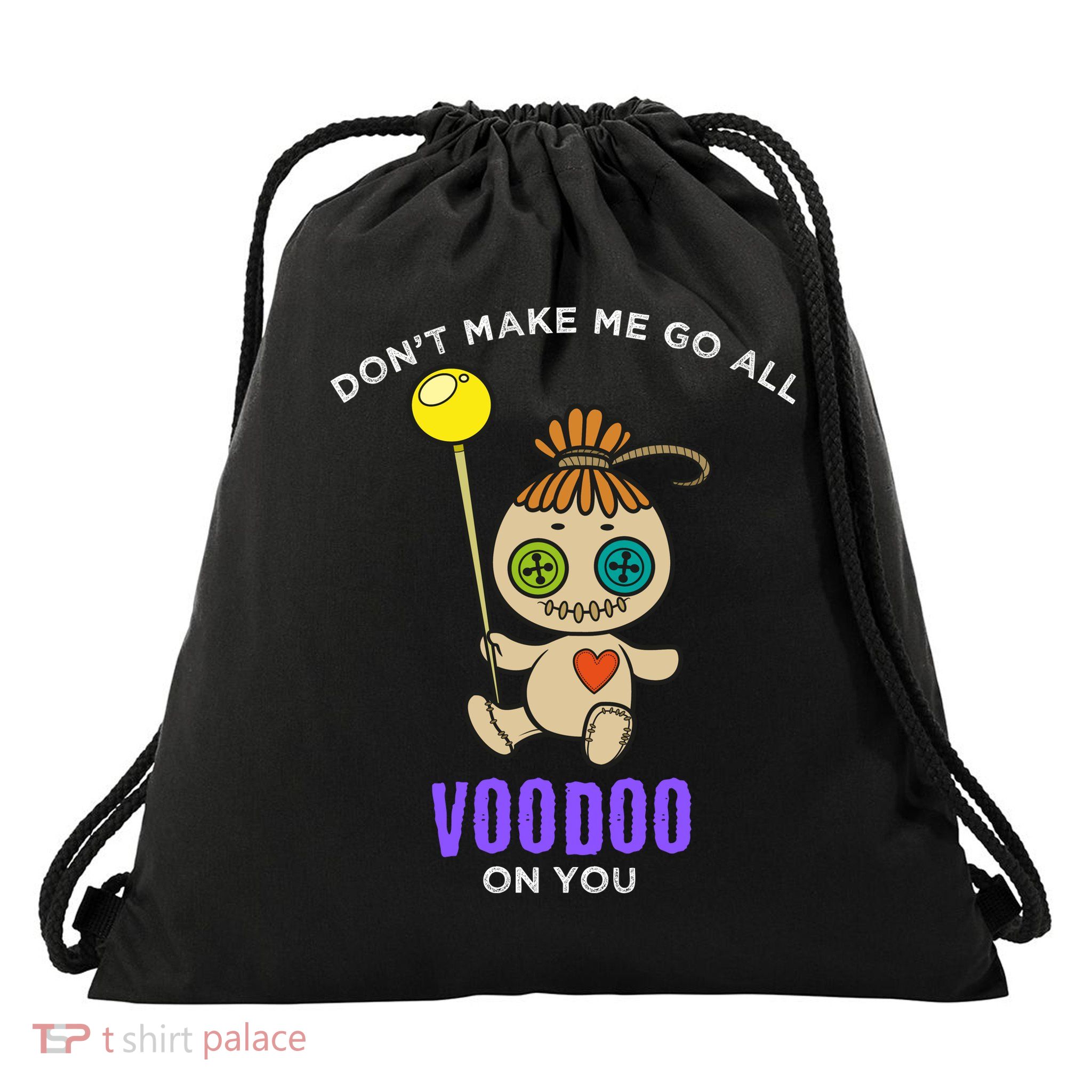 Voodoo Doll Funny Mardi Gras New Orleans Sarcastic Drawstring Bag