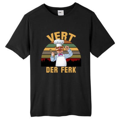 Vert Der Ferk Swedish Chef Vintage Funny Tall Fusion ChromaSoft Performance T-Shirt