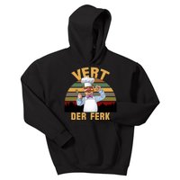 Vert Der Ferk Swedish Chef Vintage Funny Kids Hoodie