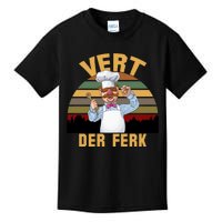 Vert Der Ferk Swedish Chef Vintage Funny Kids T-Shirt