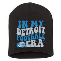 Vintage Detroit Football Short Acrylic Beanie