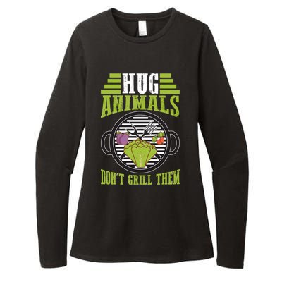 Veganism Design For Vegan Gift Womens CVC Long Sleeve Shirt