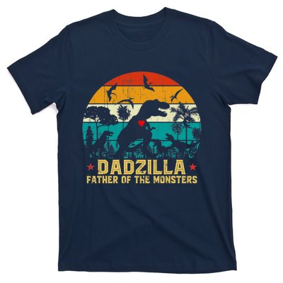 Vintage Dadzilla Father Of The Monsters For DAD Father's Day T-Shirt