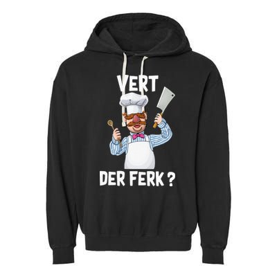 Vert Der Ferk The Swedish Chef Garment-Dyed Fleece Hoodie
