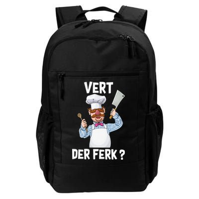 Vert Der Ferk The Swedish Chef Backpack