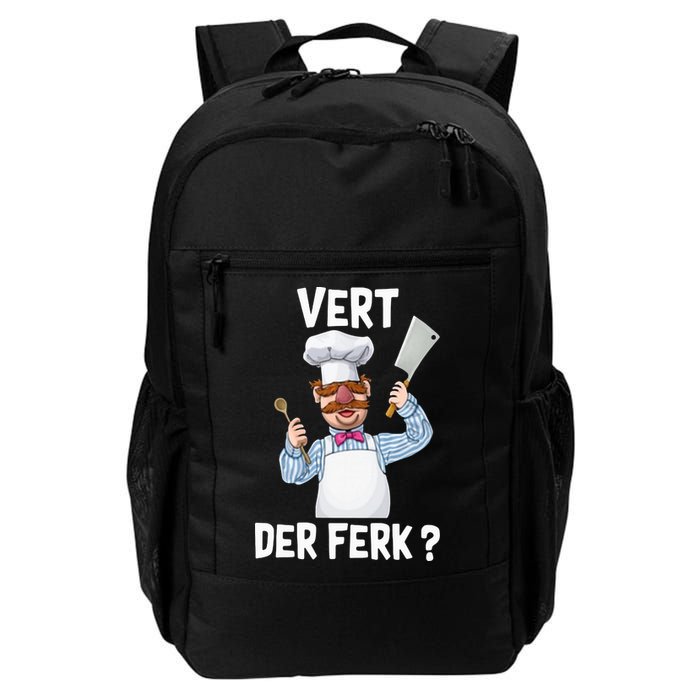 Vert Der Ferk The Swedish Chef Backpack