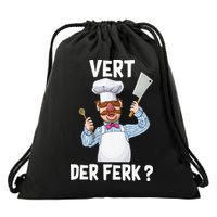Vert Der Ferk The Swedish Chef Drawstring Bag